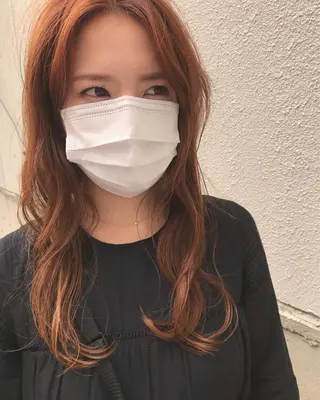 ロング さの あやねのヘアスタイル