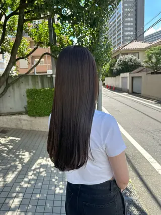 ロング カラー 【レイヤー/韓国風 /髪質改善】RINのヘアスタイル