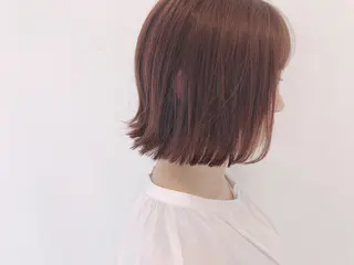 ミディアム カラー The book hand salon所属・伊藤 さやかのヘアスタイル