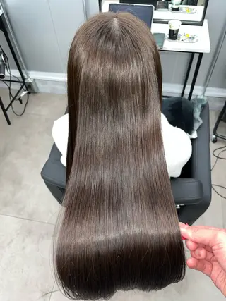 ロング カラー パーマ 🌈艶髪/髪質改善 新宿itouのヘアスタイル