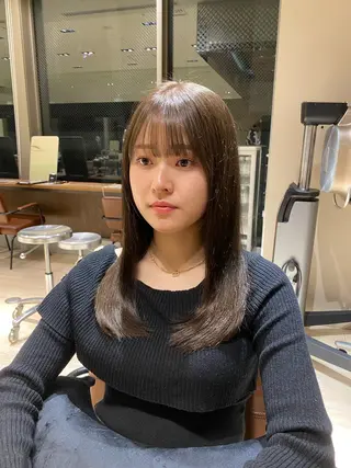 ミディアム カラー 髙木美緒🌿 レイヤー/アレンジのヘアスタイル