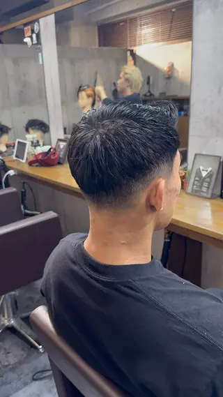 パーマ メンズ 川崎 健翔のヘアスタイル