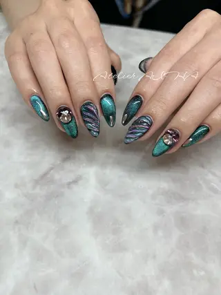 ミディアム アトリエAIHA所属・アトリエAIHA★ フィルイン推奨サロンのネイルデザイン