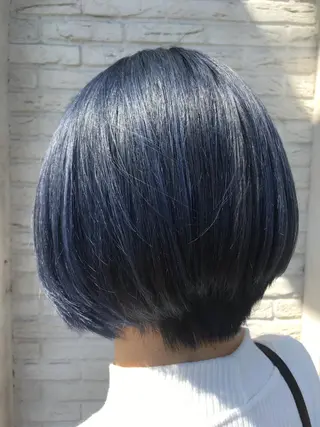 ショート カラー Homey Kyoto所属・吉村 絢乃のヘアスタイル