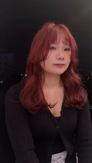 ロング 🐏Yuna＊透明感 カラー🤍✨のヘアスタイル