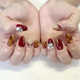 ネイル 💎🐰 saki. m 🐰💎のネイルデザイン