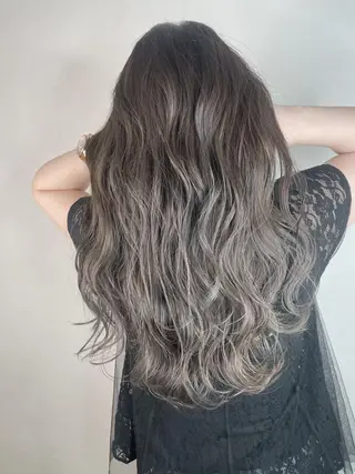 ロング カラー BUCKS【天王寺】 バックス【駅30秒】のヘアスタイル