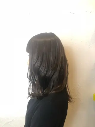 ミディアム ナカオ ヤストシのヘアスタイル