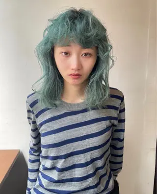 ミディアム カラー misa___boo MISAのヘアスタイル