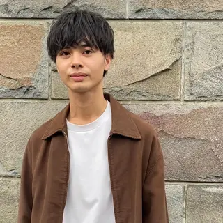 ショート パーマ メンズ JINKIメンズ特化 メンズカットパーマのヘアスタイル