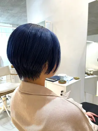 ショート カラー 柴田泰秀sotti. 髪質改善/ブリーチのヘアスタイル