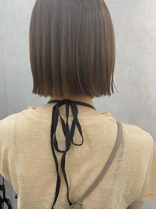 ショート カラー ヘアアレンジ Kawaguchi Arisaのヘアスタイル