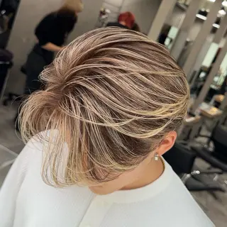 カラー メンズ KAIRI/大宮/ メンズバレイヤージュのヘアスタイル