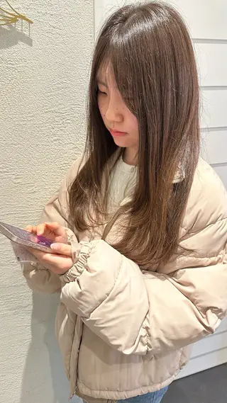 セミロング ORO緑地公園店原田 黎也のヘアスタイル