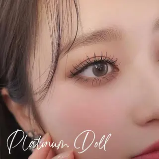 マツエク・マツパ ✨platinum doll✨のマツエク・マツパデザイン