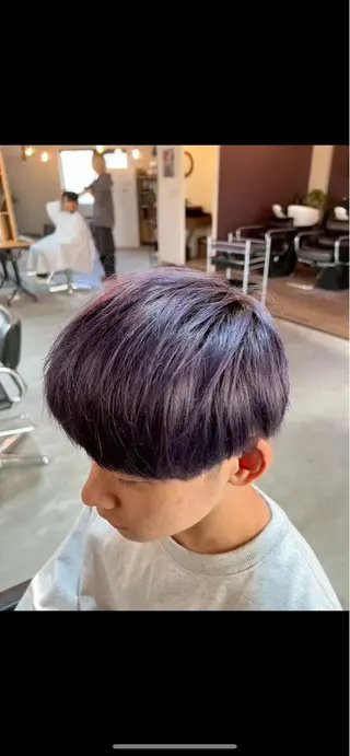 カラー メンズ 石川 歳也のヘアスタイル