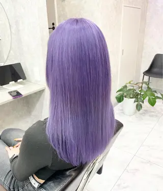 セミロング 🦋ハイトーン🦋 石山 希理🦋のヘアスタイル