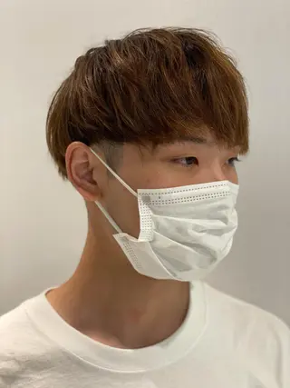 メンズ 島本 燎のヘアスタイル