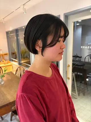 ショート ‎🤍透明感カラー 【仙川】セリナ‎🤍のヘアスタイル