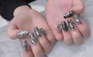 ネイル 長さだし専門店 M2　rikaのネイルデザイン