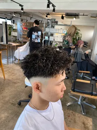 パーマ メンズ メンズパーマ 特化/中川拓也のヘアスタイル