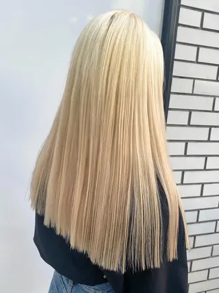 ロング カラー hair salon dot.tokyo color所属・MANAMI 🥀ウルフカットのヘアスタイル