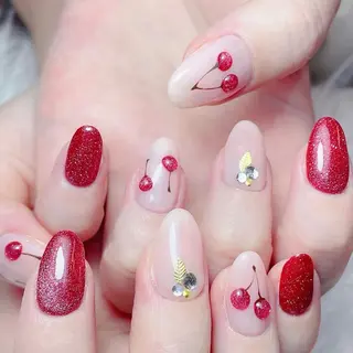 ミディアム ネイルプリンセス所属・princess 木戸　唯のネイルデザイン