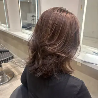 セミロング カラー ☆ AYA/DEANのヘアスタイル