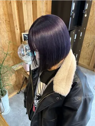 カラー ⛅️透明感/艶カラー 🍒ももかのヘアスタイル