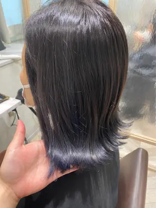 ミディアム カラー 天王寺/阿倍野 tocca rieのヘアスタイル