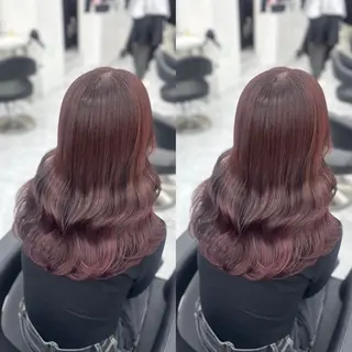 ロング まろっと艶感ブラウン ベージュ🤍まなかのヘアスタイル