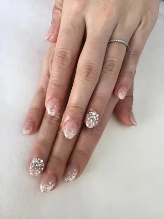 ネイル 💎🐰 saki. m 🐰💎のネイルデザイン