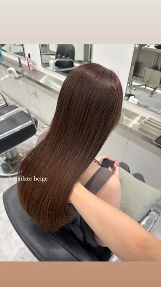 ロング Parve Mix/ 平 奈果🎀のヘアスタイル