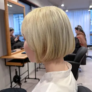 ミディアム カラー affect 上大岡所属・《髪質改善・縮毛矯正 /ブリーチ》坂本爽のヘアスタイル