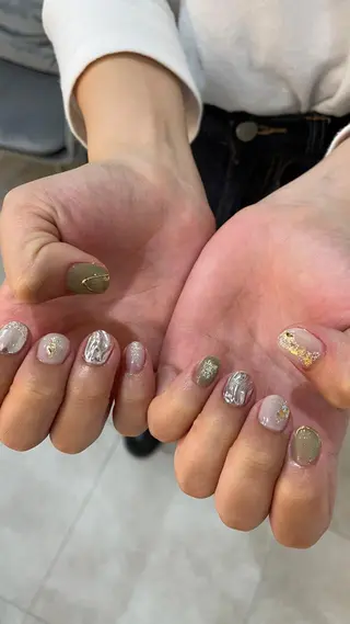 ネイル ゆびノさき茨木店 ニュアンス/アートのネイルデザイン