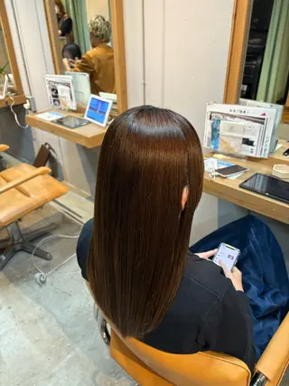 ミディアム カラー 羽立 蔵之助のヘアスタイル
