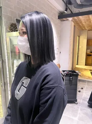 カラー AYANE 韓国ヘア /レイヤーカットのヘアスタイル