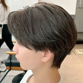 メンズ アイブロウ 🤎ベージュカラー 🐶メンズパーマのヘアスタイル