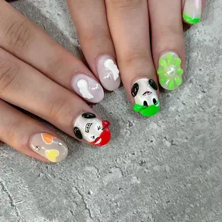 ネイル 東 千夏のネイルデザイン