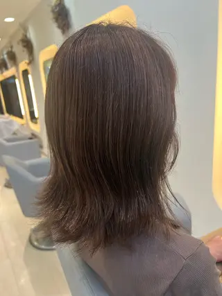 ミディアム カラー 堀井 凌平のヘアスタイル