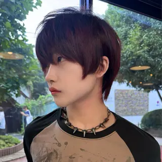 メンズ SHIN レイヤー‪‪カットのヘアスタイル