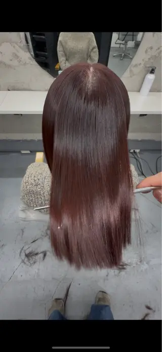 ロング カラー 【柏】縮毛矯正 髪質改善💫だいちのヘアスタイル