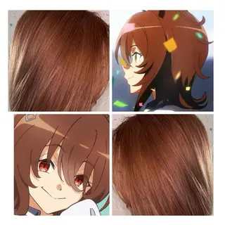 ミディアム カラー GARU-ガル-所属・TSUNO🦖 派手髪/オタク美容師のヘアスタイル