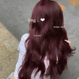 ロング カラー モテ艶韓国ヘア 🤍りんのヘアスタイル