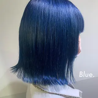 ミディアム カラー RINA🧤 デザインとボブのヘアスタイル