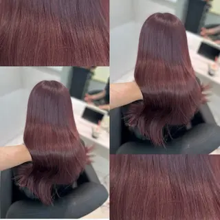 ミディアム レイヤー透明感カラー / MAIKAのヘアスタイル