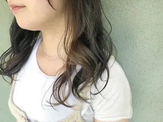 セミロング カラー HIROKI ” stylistのヘアスタイル