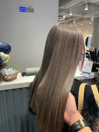 セミロング rebo茅ヶ崎所属・神田 澪史のヘアスタイル