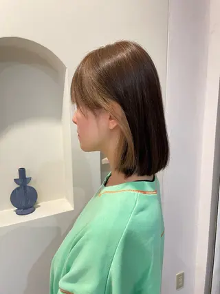 ミディアム トヨシマ シュウトのヘアスタイル