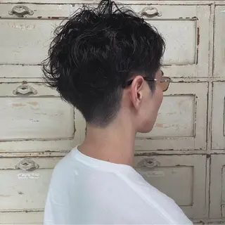 ショート パーマ メンズ RorriM natsuのヘアスタイル
